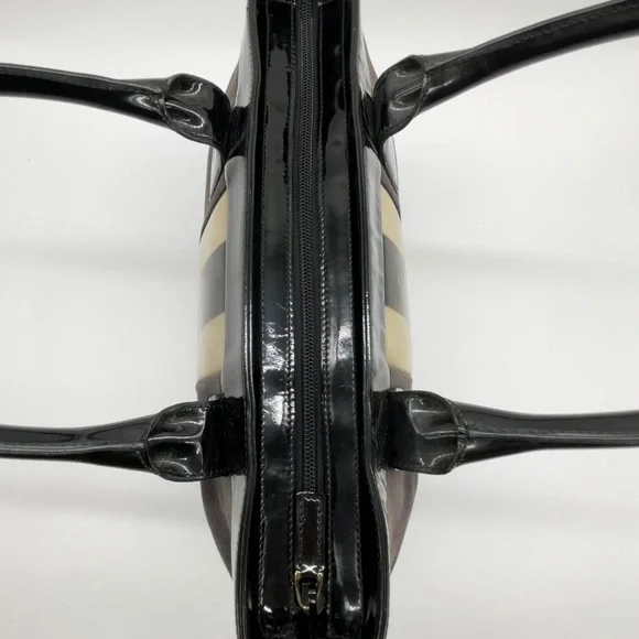 Gucci Black and Cream Structured Tote Bag - Picture 6 of 16